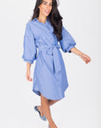 LEIA DRESS (BLUE) - Dress - Yakira Bella