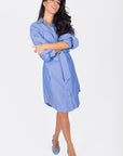 LEIA DRESS (BLUE) - Dress - Yakira Bella