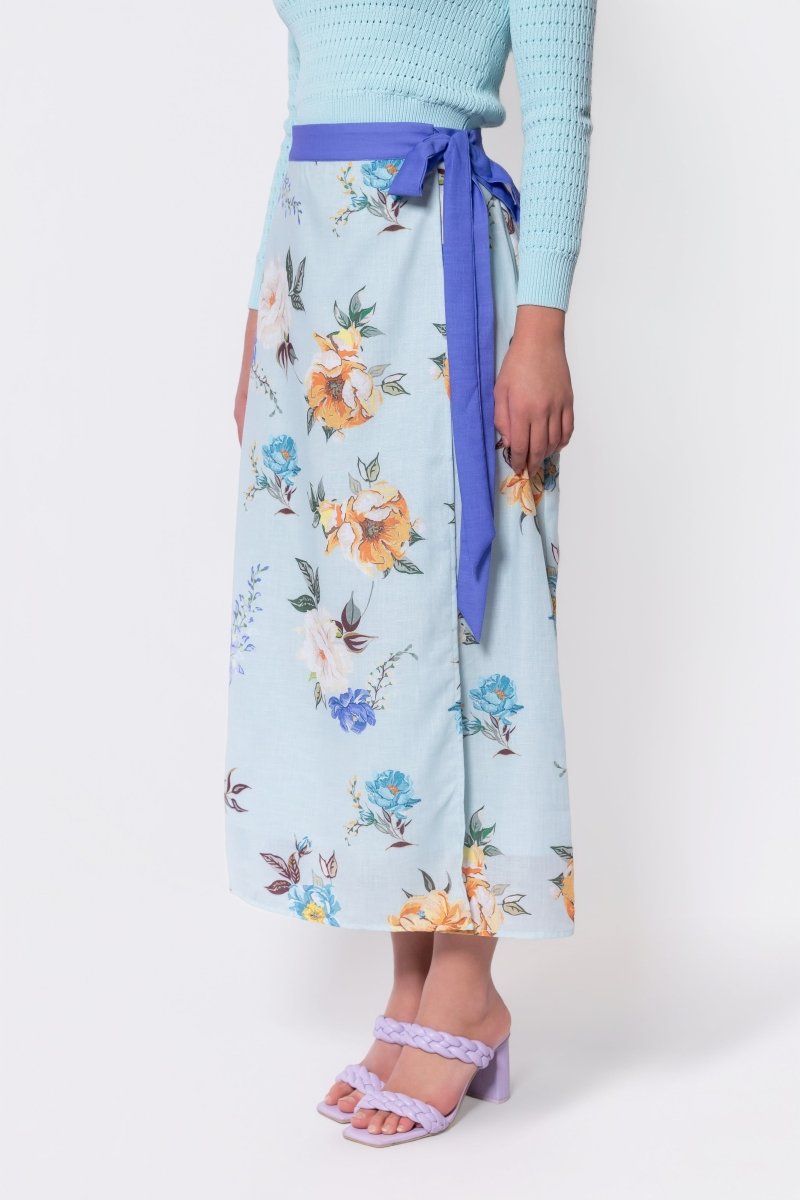 Leila Skirt (Mint Ground) - Skirt - Yakira Bella