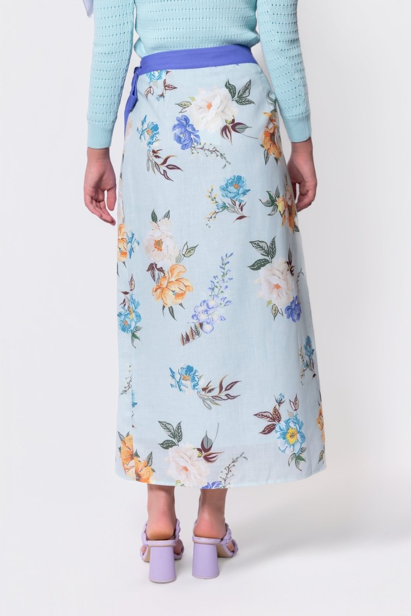 Leila Skirt (Mint Ground) - Skirt - Yakira Bella