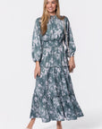 Leslie Dress (Green Pattern) - Dress - Yakira Bella