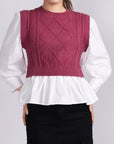 LESLIE TOP - (Red) - Top - Yakira Bella