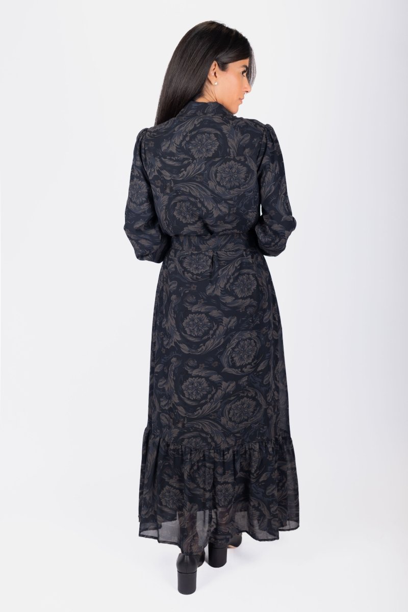 Lexi Dress (Black Ground) - Dress - Yakira Bella