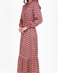 LEXI DRESS (BLACK PATTERN) - Dress - Yakira Bella