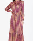 LEXI DRESS (BLACK PATTERN) - Dress - Yakira Bella