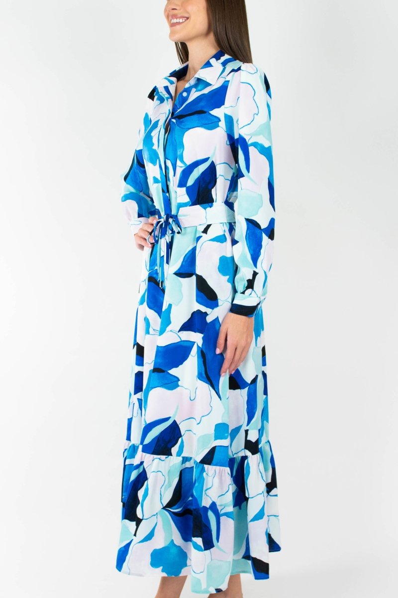 LEXI DRESS (BLUE) - Dress - Yakira Bella