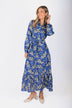 Lexi Dress (Blue/Ivory)