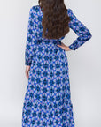 LEXI DRESS (BLUE/MULTI) - Dress - Yakira Bella