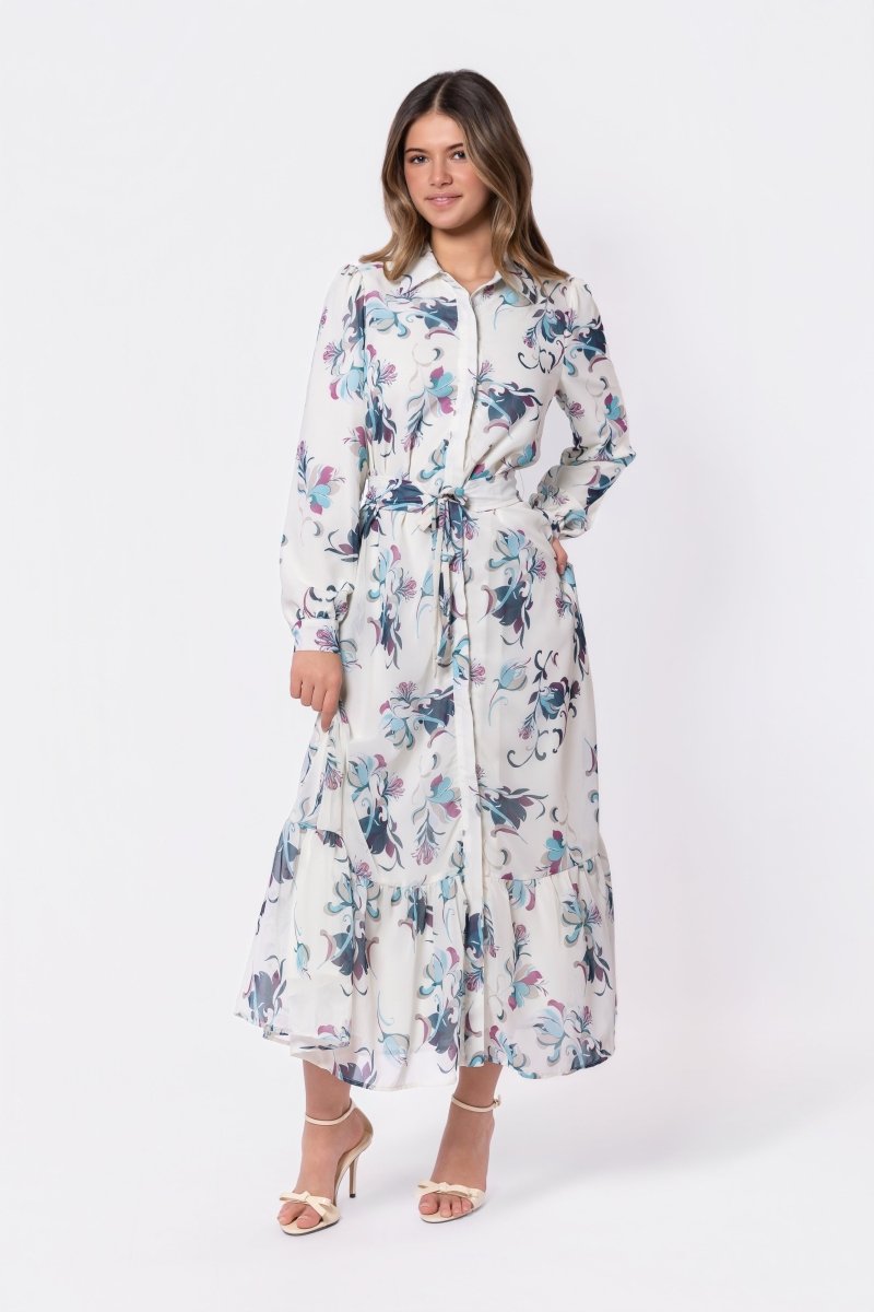 Lexi Dress (Ivory Ground) - Dress - Yakira Bella