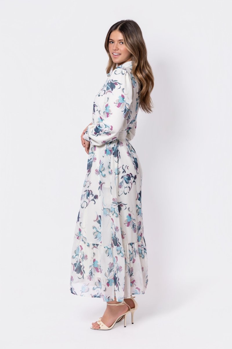 Lexi Dress (Ivory Ground) - Dress - Yakira Bella
