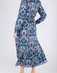 LEXI DRESS (NAVY PAISLEY) - Dress - Yakira Bella