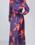 LEXI DRESS (NAVY/RED) - Dress - Yakira Bella