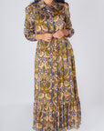 LEXI DRESS (OLIVE PAISLEY) - Dress - Yakira Bella