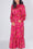 LEXI DRESS (PINK PATTERN) - Dress - Yakira Bella