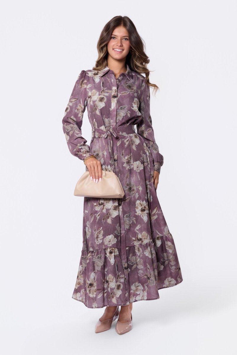 Lexi Dress (Plum Khaki) - Dress - Yakira Bella