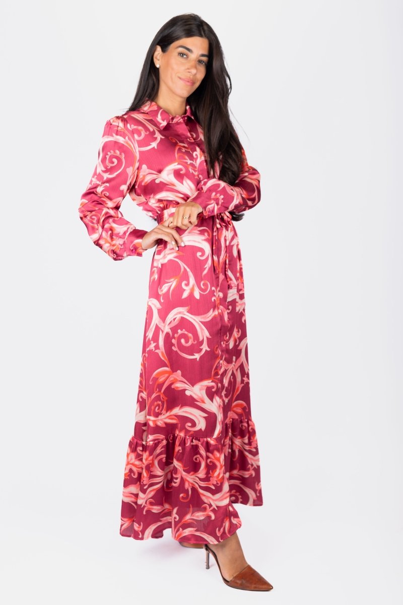 Lexi Dress (Red Ground) - Dress - Yakira Bella