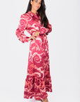 Lexi Dress (Red Ground) - Dress - Yakira Bella