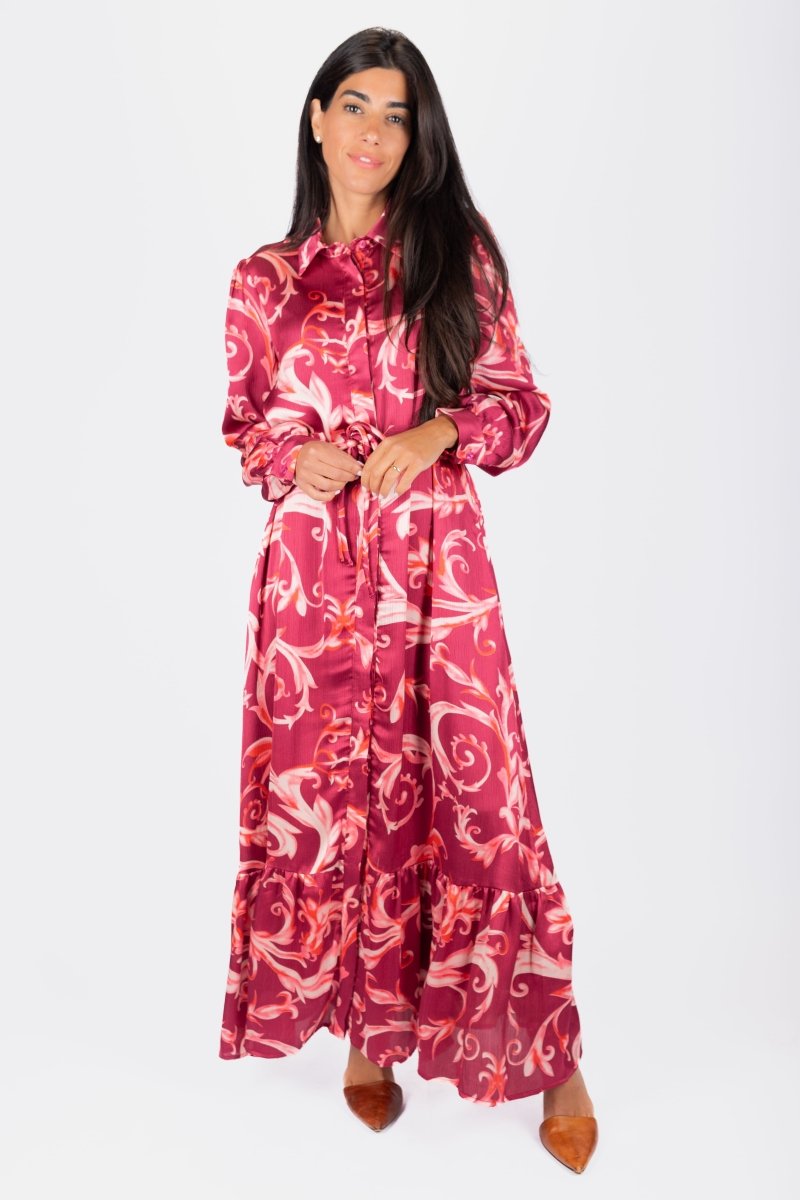 Lexi Dress (Red Ground) - Dress - Yakira Bella