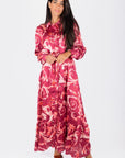 Lexi Dress (Red Ground) - Dress - Yakira Bella