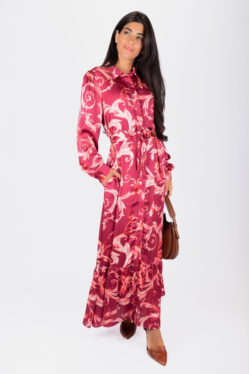 Lexi Dress (Red Ground) - Dress - Yakira Bella