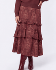 Leydis Skirt (Raspberry) - Skirt - Yakira Bella