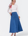 Lia Skirt (Blue) - Skirt - Yakira Bella