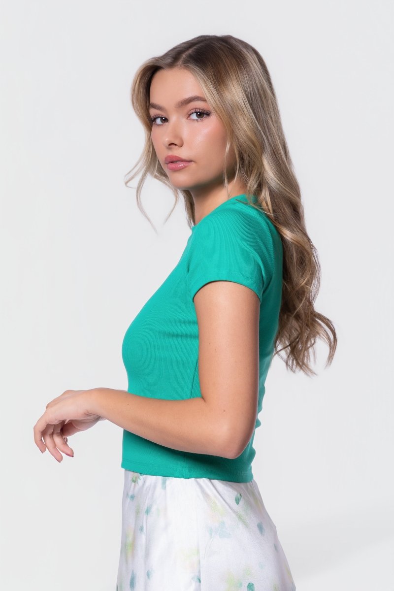 Lia Top (Green) - Top - Yakira Bella