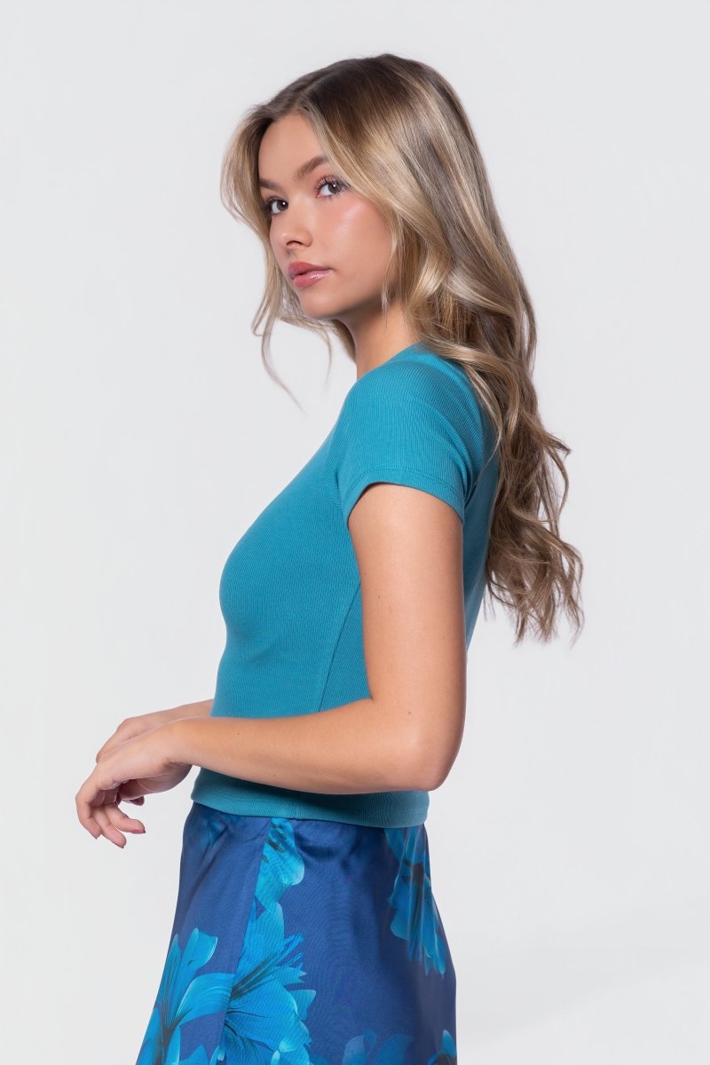 Lia Top (Teal) - Top - Yakira Bella