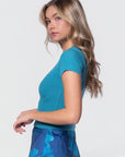 Lia Top (Teal) - Top - Yakira Bella