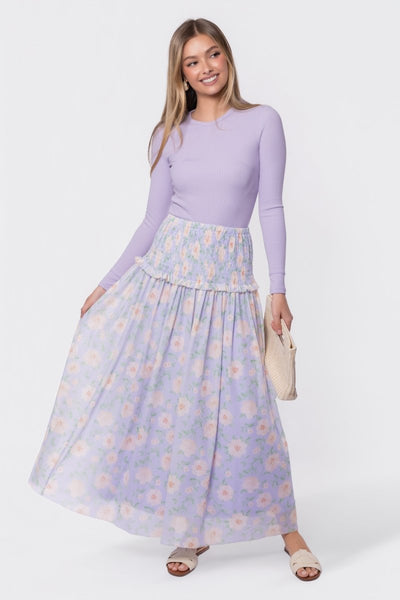 Liana Skirt (Light Lavender) – Yakira Bella