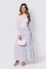 Liana Skirt (Pink /Blue) - Skirt - Yakira Bella