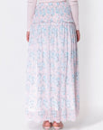 Liana Skirt (Pink /Blue) - Skirt - Yakira Bella