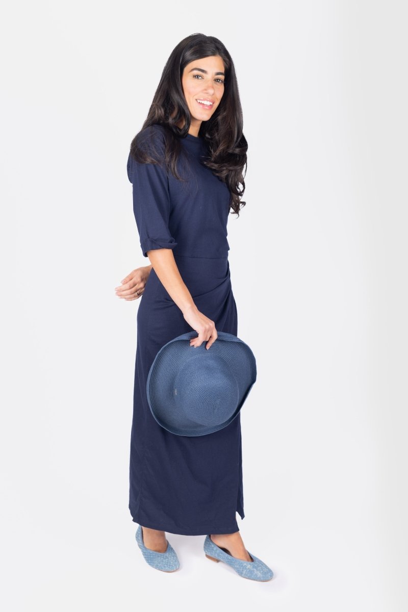 LILA DRESS (NAVY) - Dress - Yakira Bella