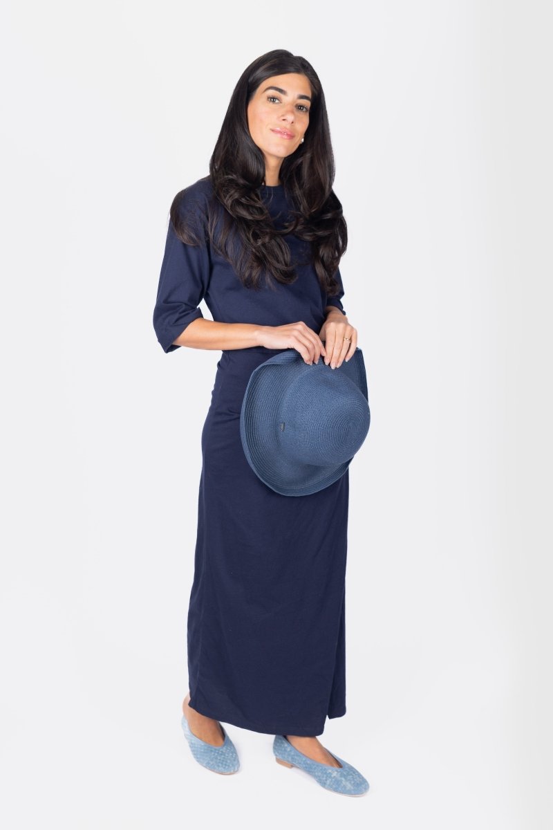 LILA DRESS (NAVY) - Dress - Yakira Bella