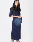 LILA DRESS (NAVY) - Dress - Yakira Bella