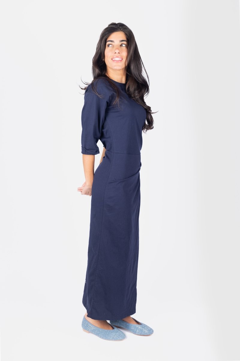 LILA DRESS (NAVY) - Dress - Yakira Bella