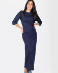 LILA DRESS (NAVY) - Dress - Yakira Bella