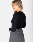 Lila Top (Black) - Top - Yakira Bella