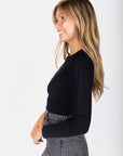 Lila Top (Black) - Top - Yakira Bella
