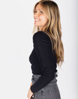 Lila Top (Black) - Top - Yakira Bella