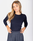 Lila Top (Navy) - Top - Yakira Bella