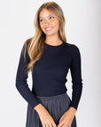 Lila Top (Navy) - Top - Yakira Bella