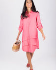 LILIAN DRESS (PINK) - Dress - Yakira Bella