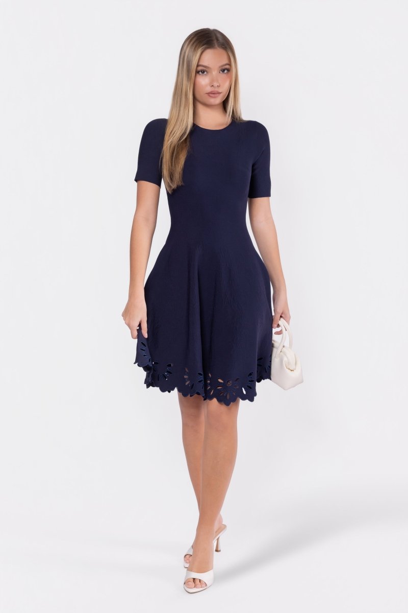 Lily Dress (Navy) - Dress - Yakira Bella