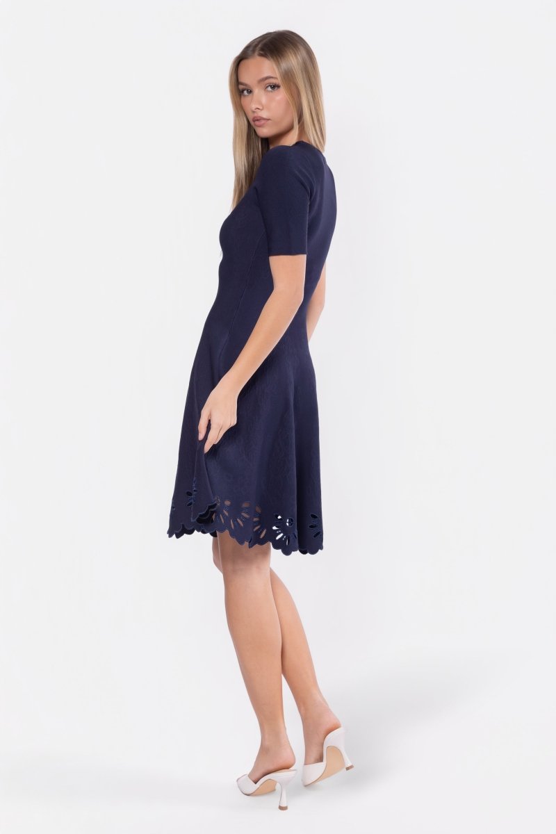 Lily Dress (Navy) - Dress - Yakira Bella