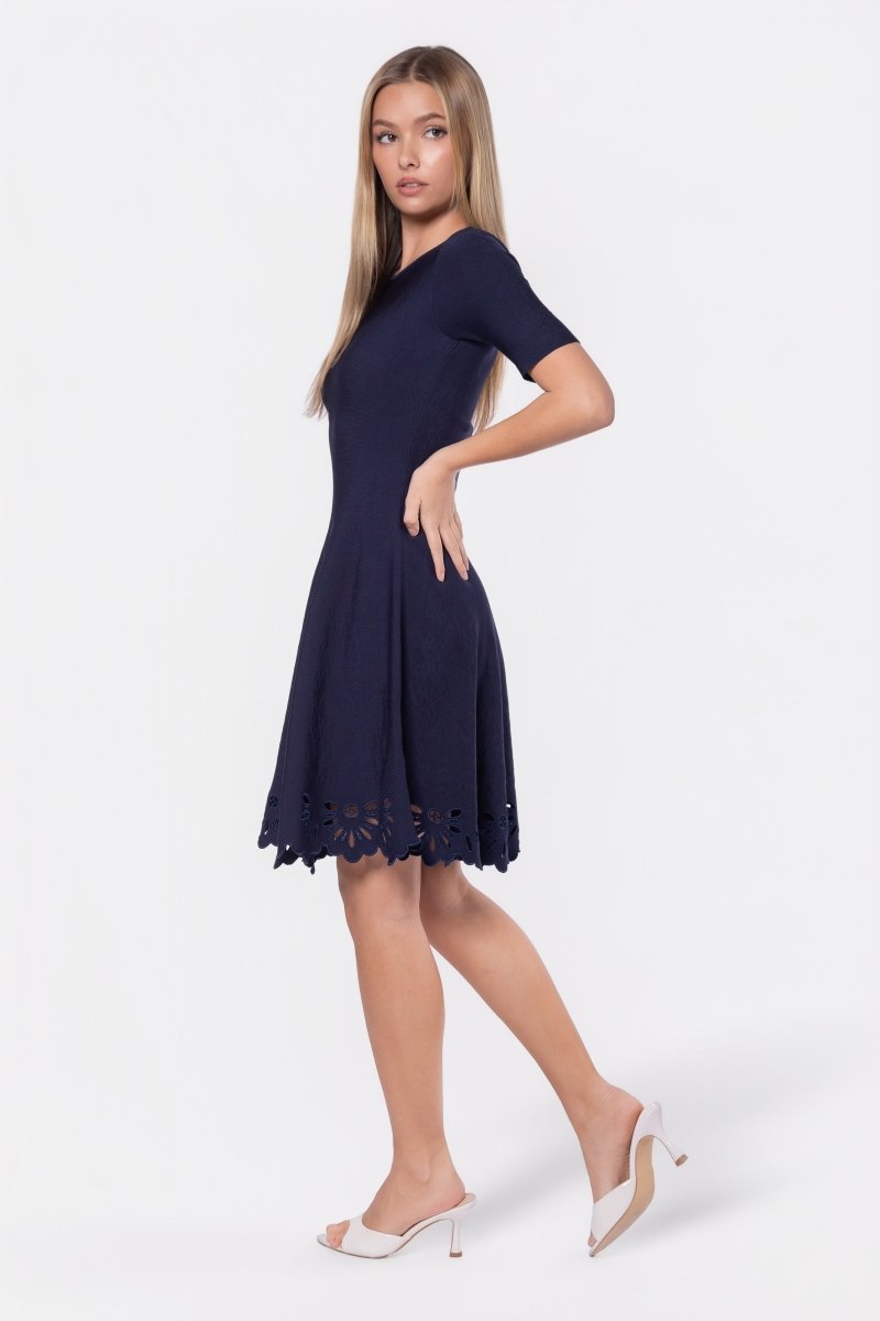 Lily Dress (Navy) S