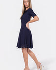 Lily Dress (Navy) - Dress - Yakira Bella