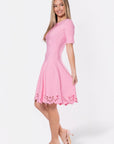 Lily Dress (Pink) - Dress - Yakira Bella