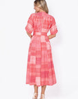 Linda Dress (Pink Multi) - Dress - Yakira Bella