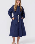 Linden Dress (Navy) - Dress - Yakira Bella